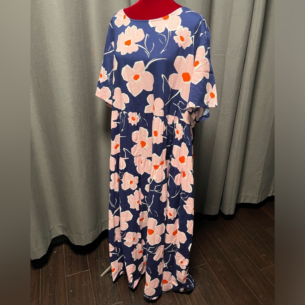 YESNO floral maxi
